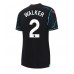 Günstige Manchester City Kyle Walker #2 3rd Fussballtrikot Damen 2023-24 Kurzarm